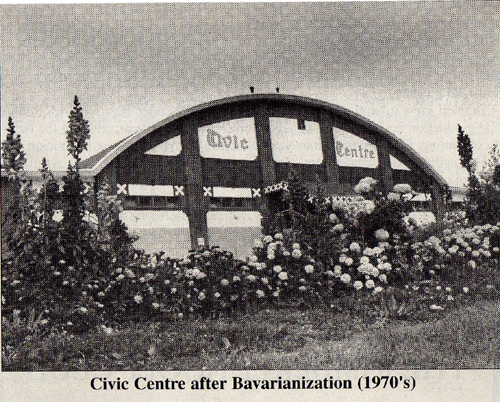 Civic Centre after Bavarianization (1970's)