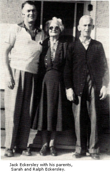 Jack Eckersley with his parents, Sarah and Ralph Eckersley