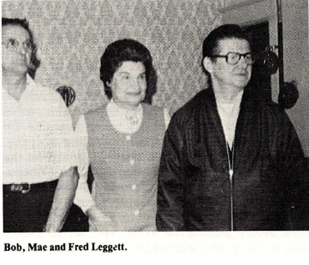 Bob, Mae and Fred Leggett