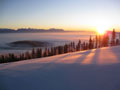 Sunrise from Northstar Mountain