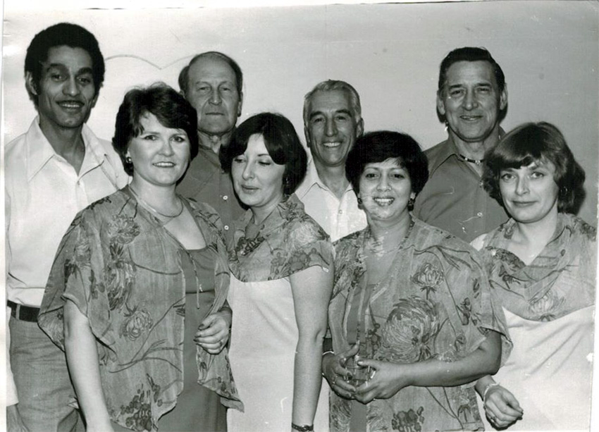 David  McCarthy, Sandra Roberts, Frank Goodwin, Linda (Troy) Berukoff, George Williams, Pat McCarthy, George Zinovich, Lynn Wagner