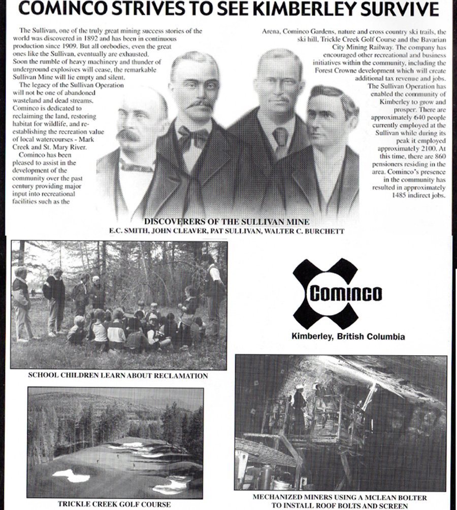 back cover Salute to Kimberley